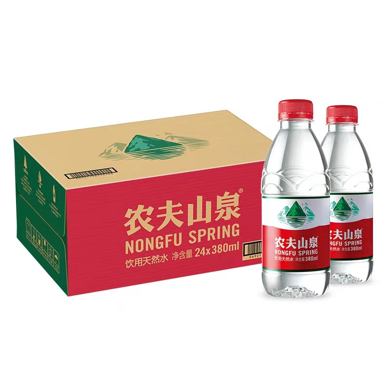 农夫山泉饮用天然水380ml 白色
