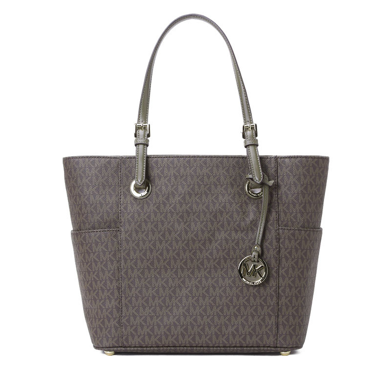 Michael Kors/迈克·科尔斯 女士MK印花双耳朵手拎托特包 30H6GTTT3V 拼色