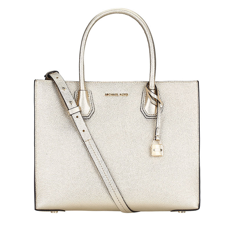 MK Mercer 手拎包 大号 亮晶 30H6MM9T3M 金色