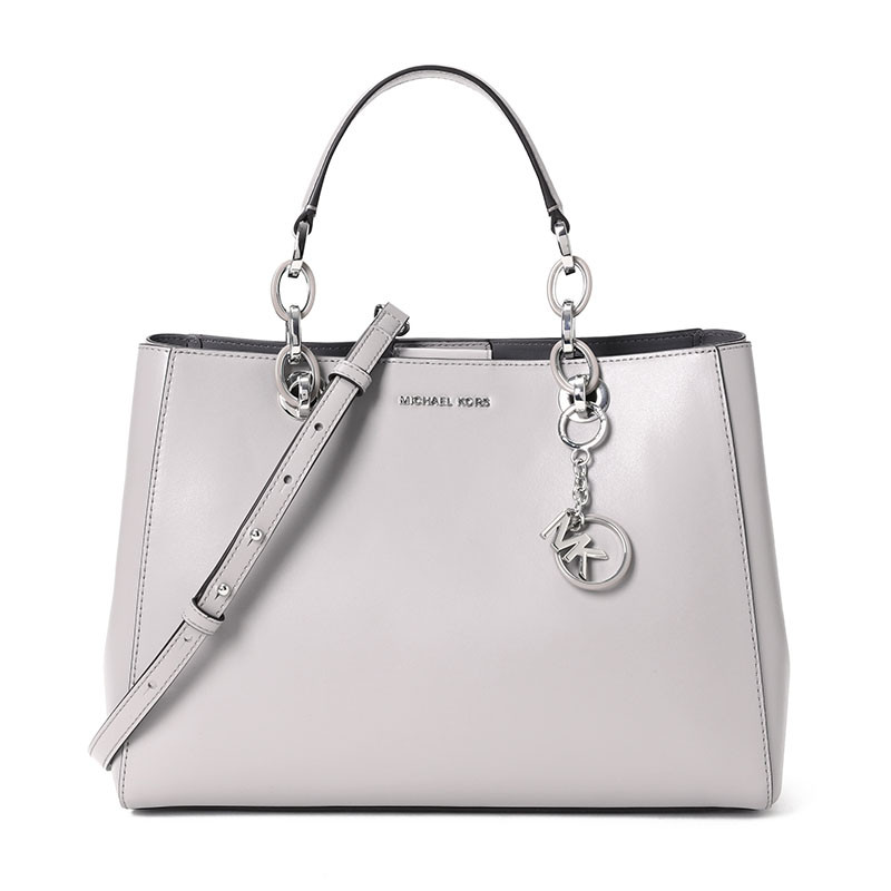 MK Cynthia 手拎包 中号 30F8GCYS6L 珍珠灰