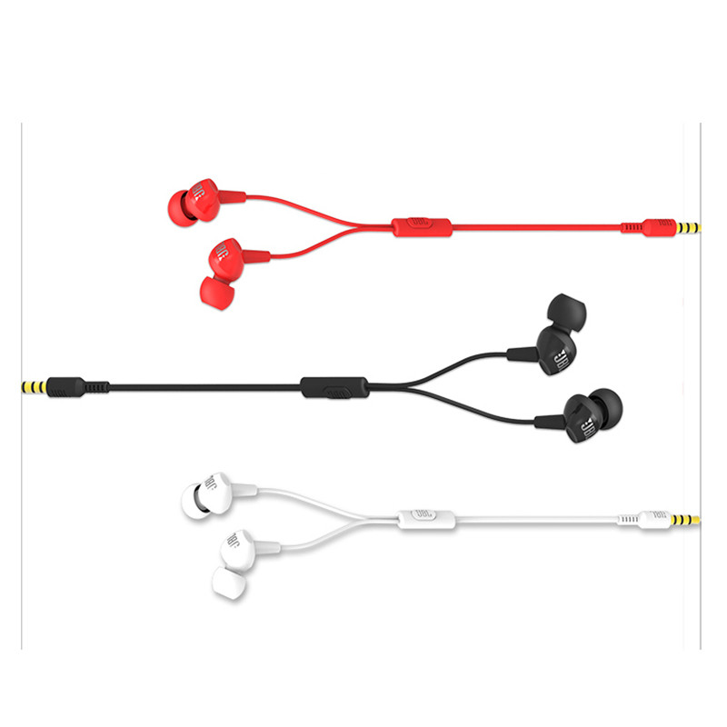 JBL C100SI 入耳式 通用耳塞式耳机(计价单位：个)黑色/白色/红色三色随机 颜色随机