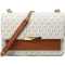 MICHAEL KORS 迈克·科尔斯 女士涂层帆布配皮大号手提单肩斜挎包 30T9GJ4L9B BRN.ACORN-棕色橡果棕
