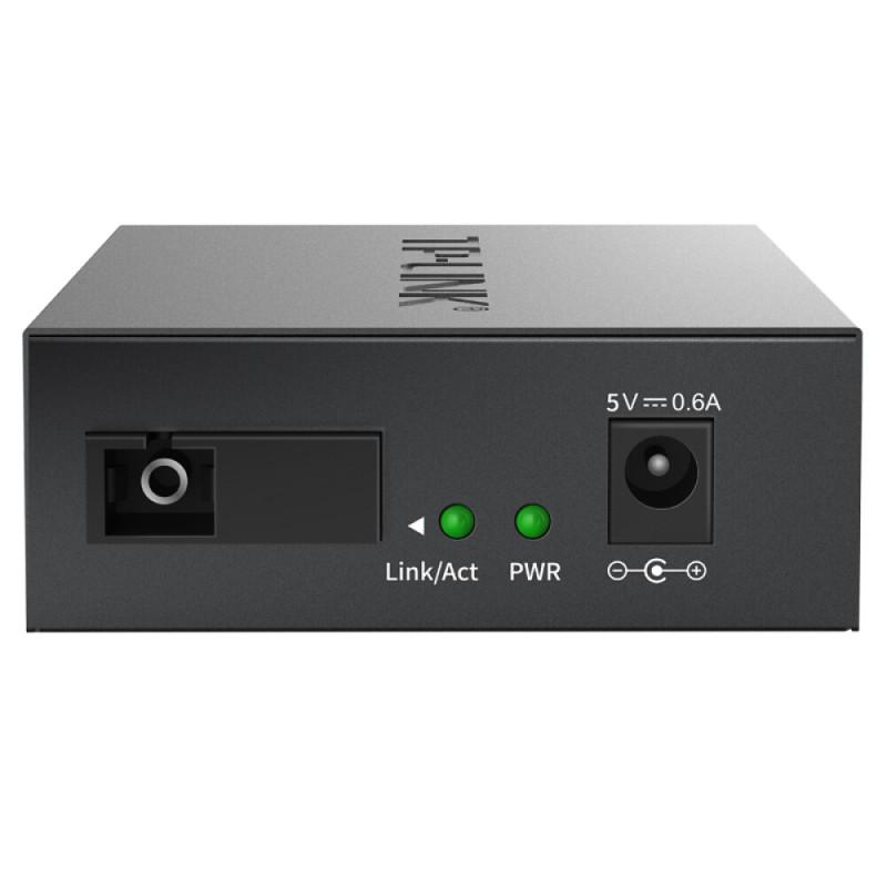TP-LINK TL-FC114B 百兆单模单纤光纤 收发器 1SC+4FE光电转换器（单只装）