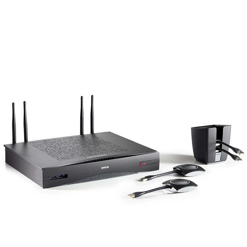 巴可barco可立享cse800双路8分屏无线投屏器一键同屏高端董事会议室