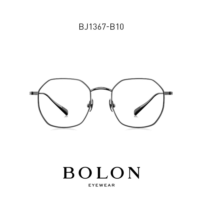 BOLON暴龙2019新品光学架王俊凯见面会 同款钛金属镜框眼镜BJ1367 BJ1367B10