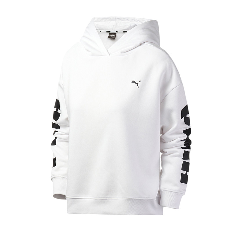 PUMA彪马女装运动服休闲时尚连帽卫衣58162902 58162902彪马白 XXL