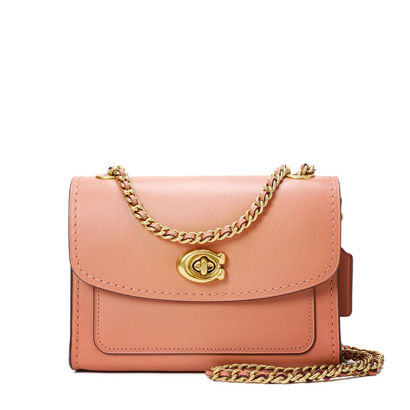 Coach PARKER 18 单肩包 29392 裸粉色