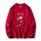 余文乐潮牌港风t恤男短袖2019新款夏纯棉宽松半袖潮流男装ins衣服 蓝色玩偶白色 XXL（186高/180斤左右）