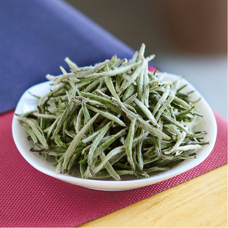 安吉2019新茶白茶叶500克雨前珍稀白茶高山绿春茶高清实拍图