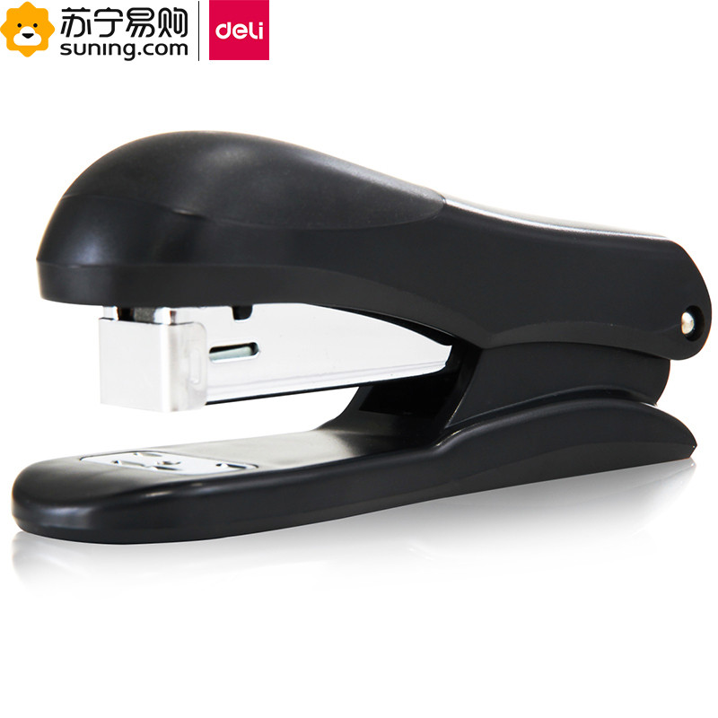 得力（deli） 0305订书机12号 20张办公文具 单个装 黑/白/蓝 颜色随机