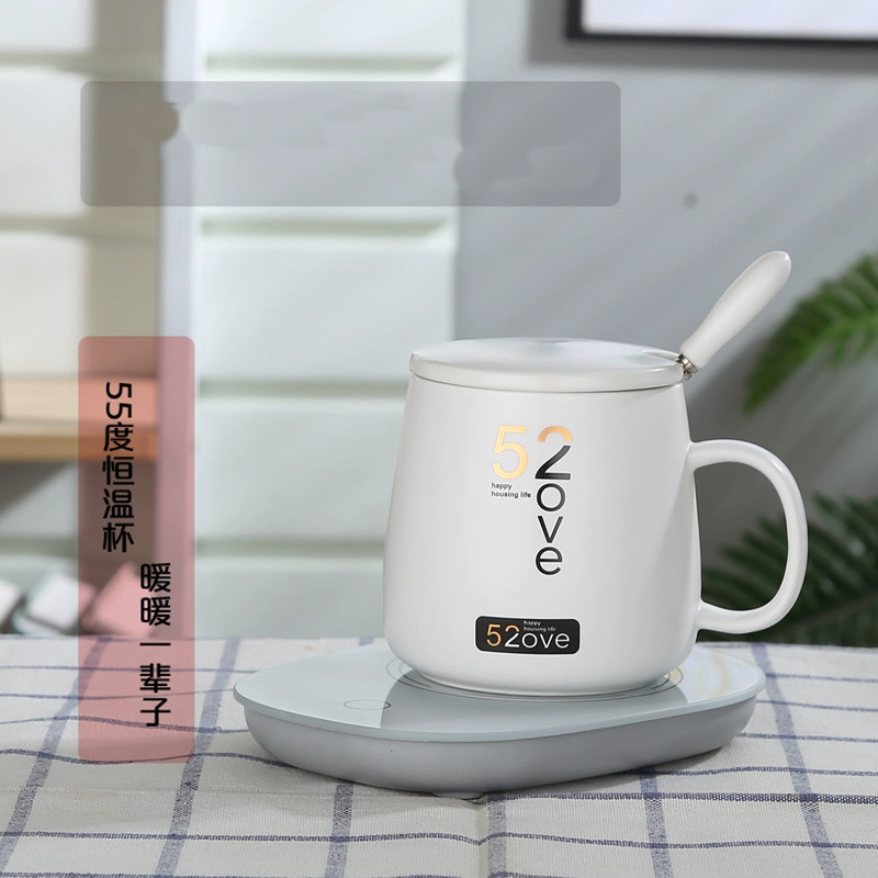 礼品高档55度恒温陶瓷杯子