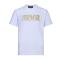 VERSACE JEANS 范思哲 男士棉质圆领短袖T恤 B3GUA7TA 30171 003-白色LOGO图案 L
