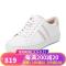 MICHAEL KORS 迈克·科尔斯 MK女士 皮革系带运动鞋板鞋 43T9IRFS3L OPWHT-SF-PNK-白色柔粉色拼色 7M