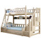高低床全实木上下床双层床成人母子床儿童床上下铺木床子母床 双梯款上铺1.3米下铺1.6米