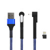 ASPOR A186 Bracket Fast Charging Cable 黑+蓝