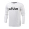 【自营】adidas阿迪达斯NEO男装运动服圆领长袖T恤EI4722 S EI4722白色
