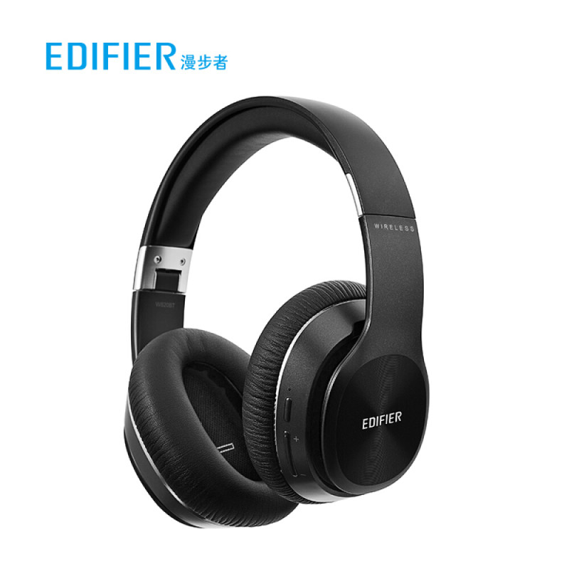 漫步者（EDIFIER）W820BT头戴式立体声无线蓝牙耳机/手机耳机 黑色