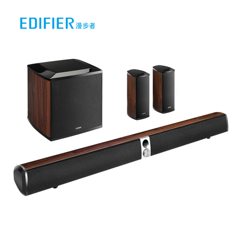 漫步者（EDIFIER）S90 杜比、DTS双解码4.1声道家庭影院音响/音箱/无线蓝牙回音壁