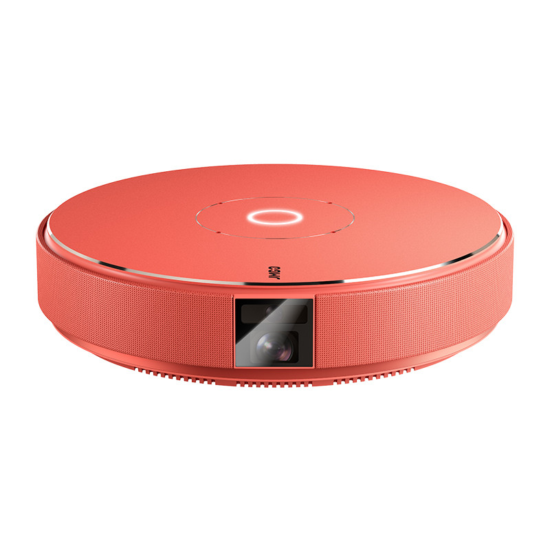 坚果 JmGO G7S 活珊瑚橘 投影仪 投影机家用 远场AI语音 真1080P全高清 金属质感机身 HDR10技术