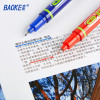 宝克(baoke)记号笔MP2915油漆笔儿童绘画学生勾线笔黑双头彩色油性笔防水不脱色 双头勾线笔黑色12支