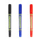 宝克(baoke)记号笔MP2915油漆笔儿童绘画学生勾线笔黑双头彩色油性笔防水不脱色 双头勾线笔蓝色12支