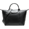 Longchamp 珑骧 女士羊皮中号短柄可折叠手提单肩包 1515 757 337-粉白色