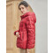坦博尔中老年款羽绒服2019新款 冬季宽松保暖外套女装上衣TB19236 星蕴蓝5263 180/100A