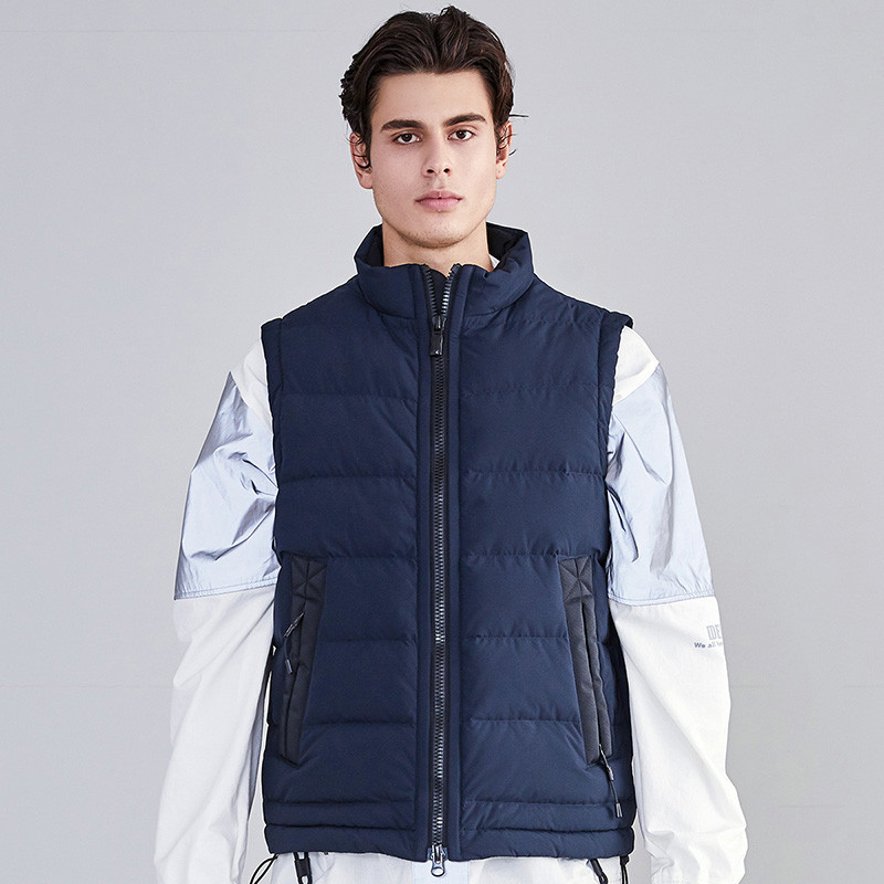 坦博尔2019新款男装羽绒服冬季保暖上衣男士韩版休闲外套TA19009 布加迪蓝5219 195/108A