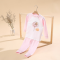 迪鲁奥（DILUAO)【新款上新】婴儿套装婴儿衣服春秋冬季套装女宝宝秋衣秋裤男儿童长袖内衣套装纯棉睡衣秋季同款_460 荷花【套头】 80cm