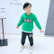 迪鲁奥（DILUAO)【新款上新】婴儿套装男童秋装套装2019新款男宝宝0一1-4岁秋季婴儿童装韩版小孩潮衣服秋季同 秋帅帅绿色 90cm(90码建议身高75-85CM)