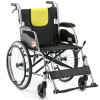 鱼跃（YUWELL）轮椅 加强铝合金 折背便携 免充气轻便老年残疾人代步车手动轮椅车 H053C