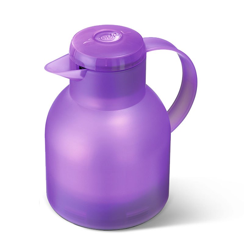 爱慕莎（EMSA）家用保温壶德国进口玻璃内胆 桑巴系列保温壶1.0L 淡紫色516740