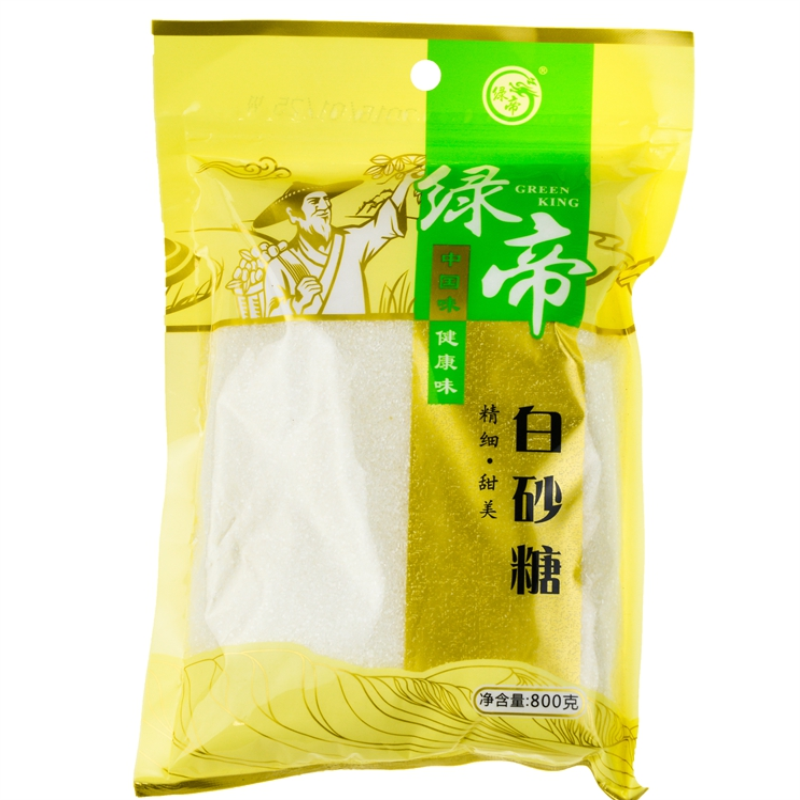 绿帝白砂糖800g/袋