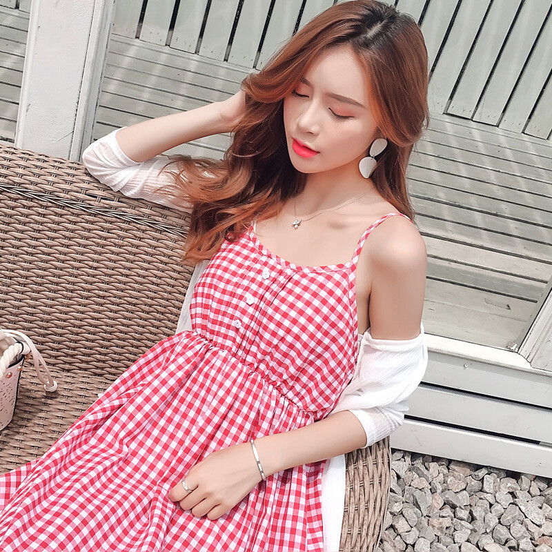 迪鲁奥（DILUAO)LYL 孕妇装夏 孕妇连衣裙夏中长款夏装套装 孕妇两件套裙子 宽松时尚孕妇裙子F363-_845 红色 XXL