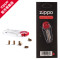 ZIPPO正品打火机专用油zppo煤油zipoo火石正版芝宝配件套装 小油*2+火石+棉芯（送镊垫）