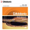 达达里奥(D'Addario)EZ900 )美国原装进口民谣吉他弦套弦琴弦 EZ900(10-50黄铜) 金色