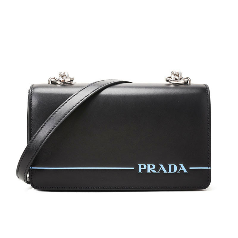 Prada 单肩包 1BD154 UPO 黑色