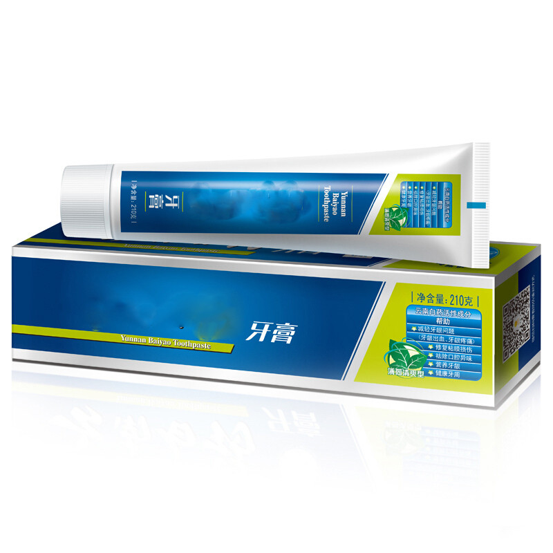 薄荷清爽型210g 减轻牙龈问题 改善口腔健康 清口气