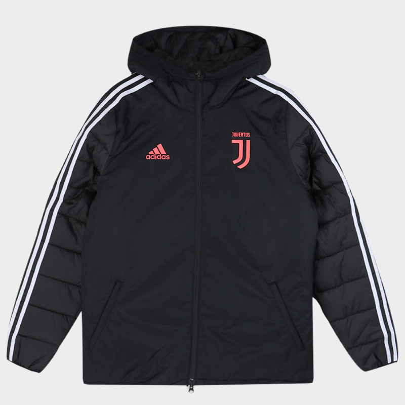 Adidas 阿迪达斯 男外套运动服棉袄时尚休闲保暖连帽棉服DX9140 XL DX9140