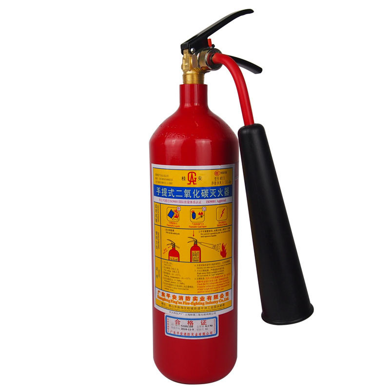 手提式二氧化碳灭火器mt/2高清实拍图