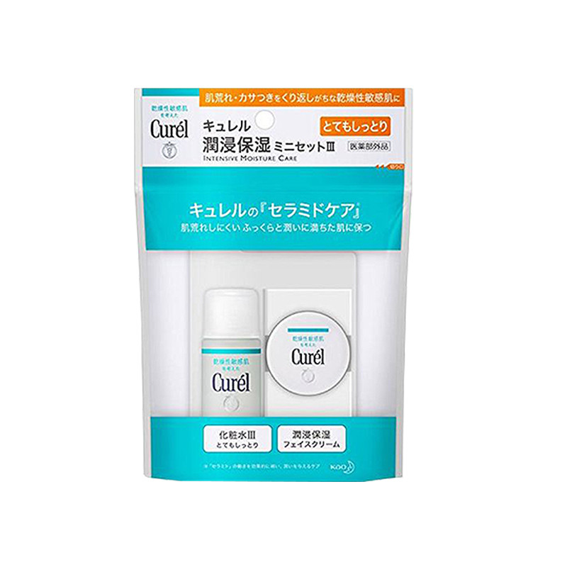 花王珂润润浸保湿III化妆水/面霜迷你套盒（30ML+10G）/套