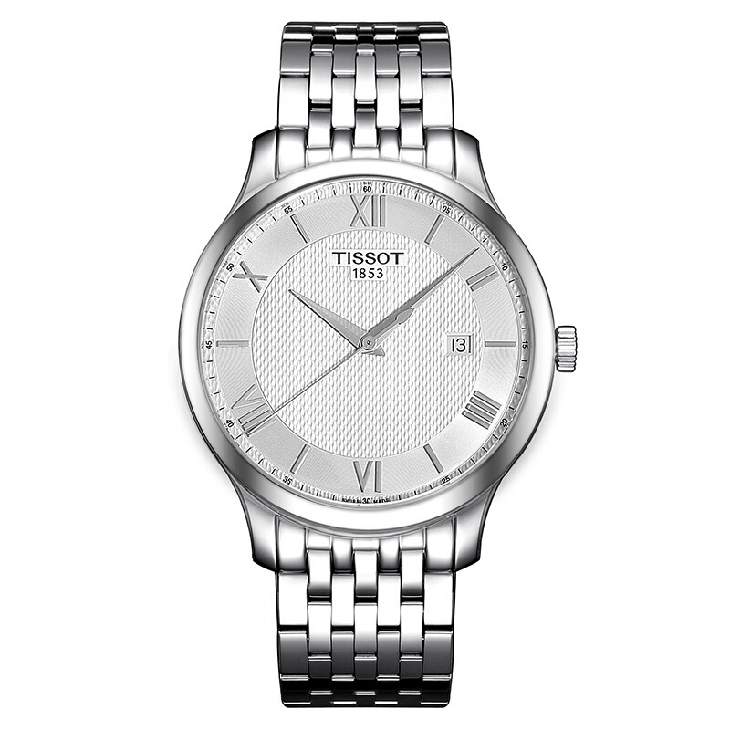 天梭(TISSOT)手表 俊雅系列石英手表男士时尚休闲手表 T063.610.11.038.00