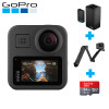 GoPro MAX全景相机高清运动相机水下潜水 官方标配+三向+双充+64G卡