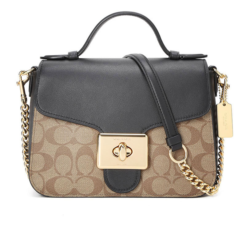 Coach 手拎单肩包 F76687 拼色