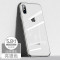 图拉斯流金系列手机保护壳(防摔升级版) iPhone X系列 【苹果X】亮银色