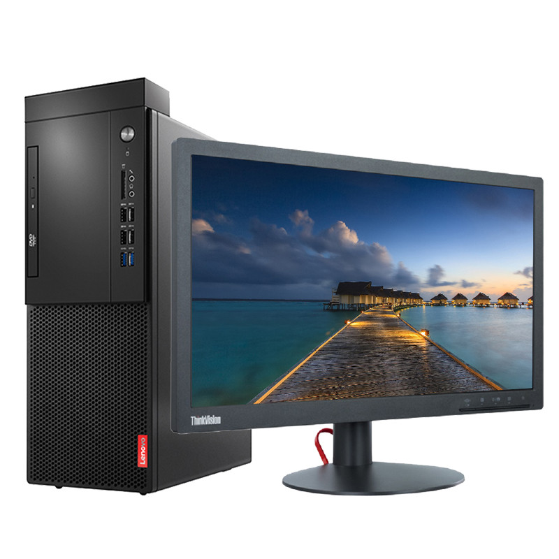 联想(lenovo)启天m420 商用台式机 i3-8100/4gb/itb/集显/3年保 19.