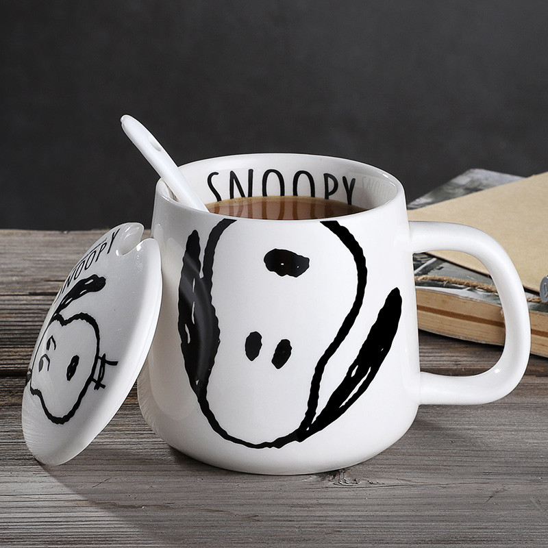 SNOOPY史努比马克杯SNP5012-2 白色 350ml
