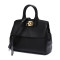 Salvatore Ferragamo 萨瓦托·菲拉格慕 女士牛皮手提单肩包 21H159 0718293-黑色