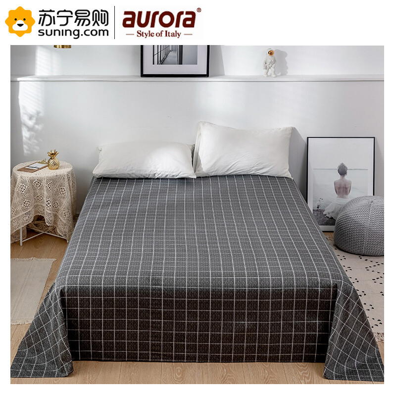 aurora 单人纯棉床单 1500*2100