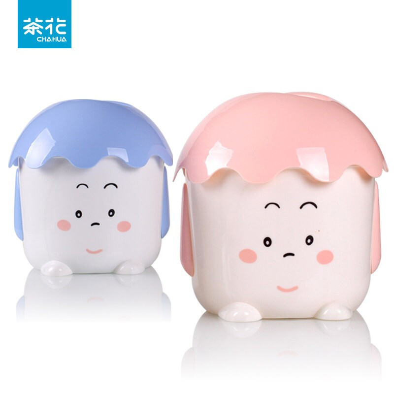 茶花（CHAHUA)0922卡通手纸筒直径15CM高15CM颜色随机 （单位：件）